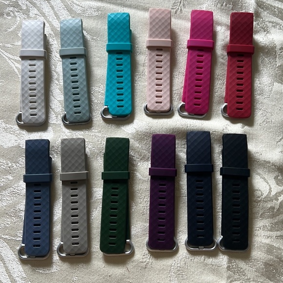 12 pack of Fitbit charge 3 water resistant wristbands - Picture 2 of 6